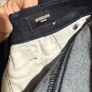 Express skyscraper mid rise denim jeans NWT Dark BLUE SIZE 8R